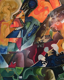 Captain Nechita 1996 Limited Edition Print - Alexandra Nechita Captain Nechita 1996 Limited Edition Print - Alexandra Nechita