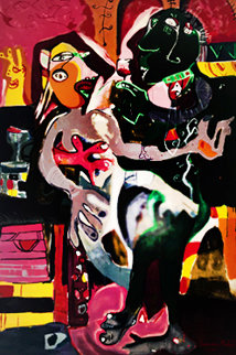 Summer in Europe 1996 Huge Limited Edition Print - Alexandra Nechita Summer in Europe 1996 Huge Limited Edition Print - Alexandra Nechita