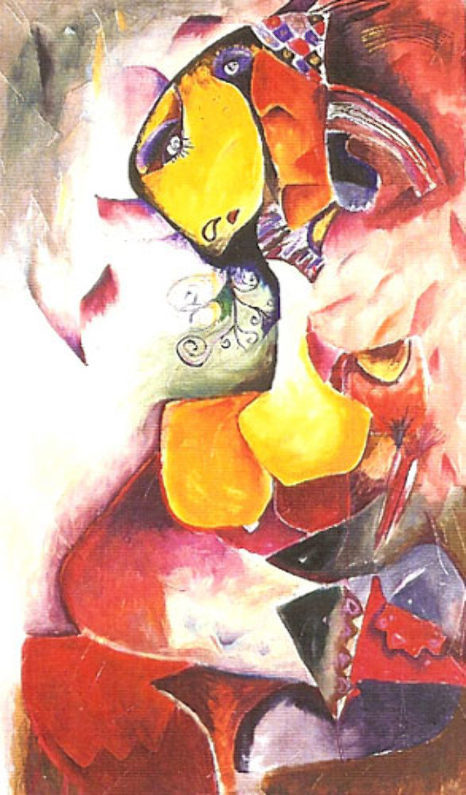 Artist's Universe 1997 Limited Edition Print by Alexandra Nechita Artist's Universe 1997 Limited Edition Print by Alexandra Nechita