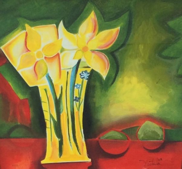 Yesterday's Seed 2003 by Alexandra Nechita - For Sale on Art Brokerage