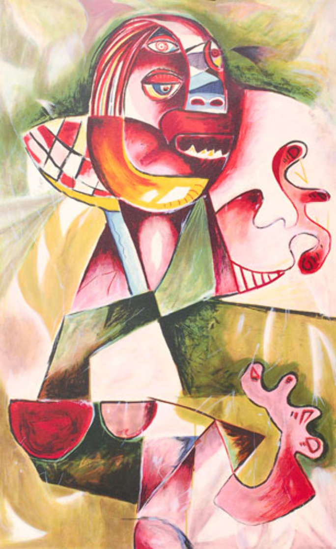 Forgotten Values AP 1997 Limited Edition Print by Alexandra Nechita Forgotten Values AP 1997 Limited Edition Print by Alexandra Nechita