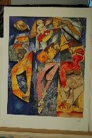 Winning Together 1998 Limited Edition Print by Alexandra Nechita - 1 Winning Together 1998 Limited Edition Print by Alexandra Nechita - 1