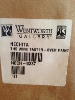 Wine Taster 2003 Overpaint Limited Edition Print by Alexandra Nechita - 5 Wine Taster 2003 Overpaint Limited Edition Print by Alexandra Nechita - 5