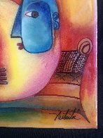 Unspoiled Now 2012 20x22 Original Painting by Alexandra Nechita - 5 Unspoiled Now 2012 20x22 Original Painting by Alexandra Nechita - 5