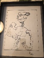 Untitled Figurative Drawing 1990 14x10 Early Work Drawing by Alexandra Nechita - 3 Untitled Figurative Drawing 1990 14x10 Early Work Drawing by Alexandra Nechita - 3