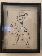 Untitled Figurative Drawing 1990 14x10 Early Work Drawing by Alexandra Nechita - 1 Untitled Figurative Drawing 1990 14x10 Early Work Drawing by Alexandra Nechita - 1