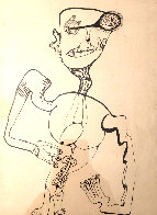 Untitled Figurative Drawing 1990 14x10 Early Work Drawing by Alexandra Nechita - 0 Untitled Figurative Drawing 1990 14x10 Early Work Drawing by Alexandra Nechita - 0