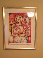 All For One, One For All 1997 Limited Edition Print by Alexandra Nechita - 1