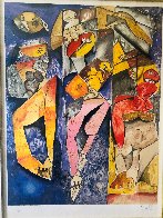 Winning Together 1998 Limited Edition Print by Alexandra Nechita - 2 Winning Together 1998 Limited Edition Print by Alexandra Nechita - 2