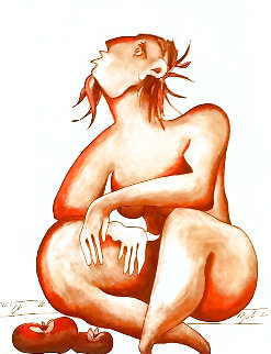 Summer Tomatoes 2008 Limited Edition Print - Alexandra Nechita Summer Tomatoes 2008 Limited Edition Print - Alexandra Nechita