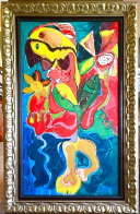 Sunflower Fields 1996 - Huge Limited Edition Print by Alexandra Nechita - 1 Sunflower Fields 1996 - Huge Limited Edition Print by Alexandra Nechita - 1