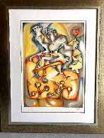 Faces of Happiness 2001 Limited Edition Print by Alexandra Nechita - 1