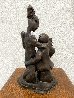 Beginning of Us Bronze Sculpture 2004 16 in Sculpture by Alexandra Nechita - 2