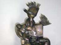 Victorious Spirit  Bronze  Sculpture 2004 19 in Sculpture by Alexandra Nechita - 1