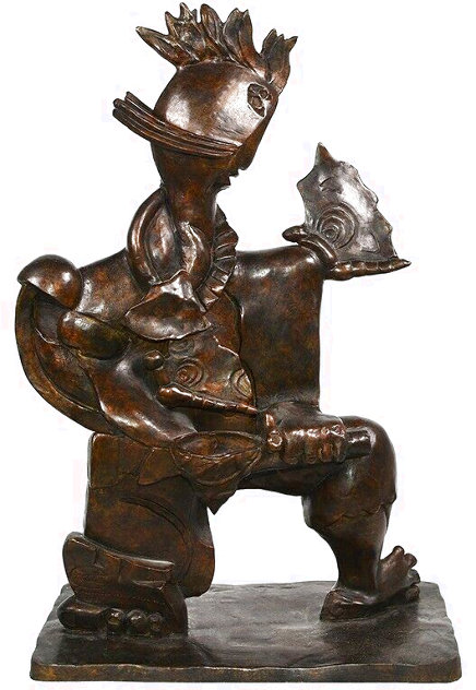 Victorious Spirit  Bronze  Sculpture 2004 19 in Sculpture by Alexandra Nechita