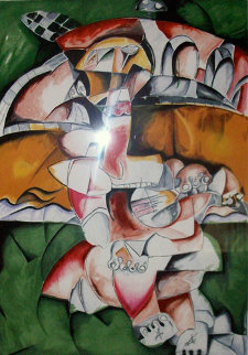 No Bridge Too Far 1998 Limited Edition Print - Alexandra Nechita No Bridge Too Far 1998 Limited Edition Print - Alexandra Nechita