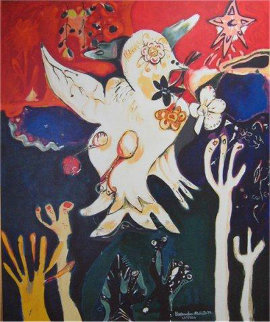 Release The Peace 1996 Limited Edition Print - Alexandra Nechita Release The Peace 1996 Limited Edition Print - Alexandra Nechita