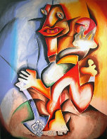Pinky Promise 1998 Limited Edition Print by Alexandra Nechita - 0 Pinky Promise 1998 Limited Edition Print by Alexandra Nechita - 0