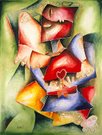 Hearts to Love, Wings to Fly 2000 Limited Edition Print by Alexandra Nechita - 0 Hearts to Love, Wings to Fly 2000 Limited Edition Print by Alexandra Nechita - 0