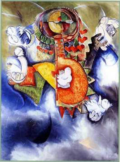 Hearts of Peace 1996 Limited Edition Print - Alexandra Nechita Hearts of Peace 1996 Limited Edition Print - Alexandra Nechita