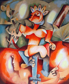 Voiceless Forest 2001 Limited Edition Print - Alexandra Nechita Voiceless Forest 2001 Limited Edition Print - Alexandra Nechita