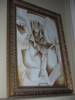 I Have A Dream (Martin Luther King) 1996 43x31 (Selma) (early) Super Huge Original Painting by Alexandra Nechita - 2 I Have A Dream (Martin Luther King) 1996 43x31 (Selma) (early) Super Huge Original Painting by Alexandra Nechita - 2