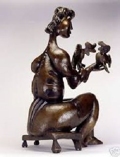 Let There Be Peace Bronze Sculpture 2004 Large Version 37 in Sculpture - Alexandra Nechita Let There Be Peace Bronze Sculpture 2004 Large Version 37 in Sculpture - Alexandra Nechita
