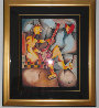 Open Up Your Quiet Heart Overpaint 2001 Limited Edition Print by Alexandra Nechita - 1 Open Up Your Quiet Heart Overpaint 2001 Limited Edition Print by Alexandra Nechita - 1