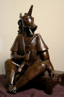 Unicorn Bronze Sculpture 26 in Sculpture - Alexandra Nechita