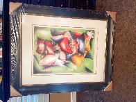 Hearts to Love Wings to Fly 1999 Limited Edition Print by Alexandra Nechita - 1 Hearts to Love Wings to Fly 1999 Limited Edition Print by Alexandra Nechita - 1