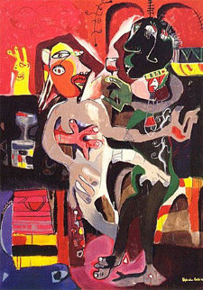 Summer in Europe 1996 Limited Edition Print - Alexandra Nechita Summer in Europe 1996 Limited Edition Print - Alexandra Nechita