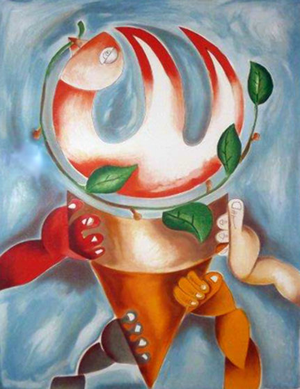 Brave in the Attempt 1996 Limited Edition Print by Alexandra Nechita Brave in the Attempt 1996 Limited Edition Print by Alexandra Nechita