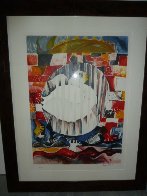 Earth is a Planet With One Peace Missing 1997 Limited Edition Print by Alexandra Nechita - 1 Earth is a Planet With One Peace Missing 1997 Limited Edition Print by Alexandra Nechita - 1
