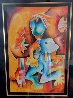 Portrait of a Disc Jockey 2005 Limited Edition Print by Alexandra Nechita - 1 Portrait of a Disc Jockey 2005 Limited Edition Print by Alexandra Nechita - 1