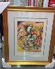 Big Hearts Are Never Too Big 1998 Limited Edition Print by Alexandra Nechita - 2