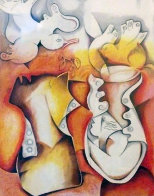 Letters From the Past (Dear Theo) AP 2005 Limited Edition Print by Alexandra Nechita - 0 Letters From the Past (Dear Theo) AP 2005 Limited Edition Print by Alexandra Nechita - 0