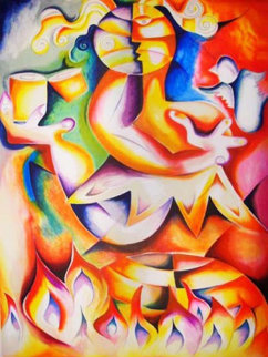 Destroy No More 2008 Limited Edition Print - Alexandra Nechita Destroy No More 2008 Limited Edition Print - Alexandra Nechita