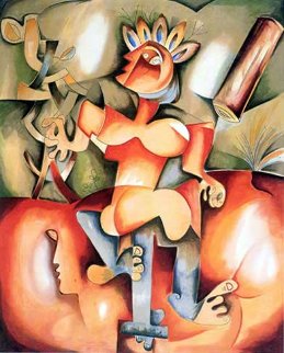 Voiceless Forest 2001 Limited Edition Print - Alexandra Nechita Voiceless Forest 2001 Limited Edition Print - Alexandra Nechita