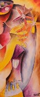 I Believe in Spring 1998 (early) 24x18 Original Painting by Alexandra Nechita - 3 I Believe in Spring 1998 (early) 24x18 Original Painting by Alexandra Nechita - 3