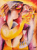 I Believe in Spring 1998 (early) 24x18 Original Painting by Alexandra Nechita - 0