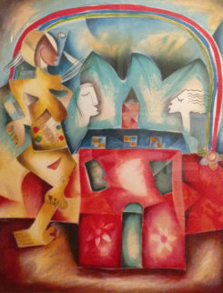 My Future Rainbow 1999 Limited Edition Print - Alexandra Nechita My Future Rainbow 1999 Limited Edition Print - Alexandra Nechita