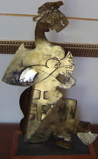 Close to My Heart  Bronze Unique Sculpture 2005 21 in Sculpture by Alexandra Nechita