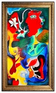 Vegetarian Thoughts 1996 Limited Edition Print - Alexandra Nechita Vegetarian Thoughts 1996 Limited Edition Print - Alexandra Nechita