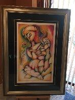 Vogue From Ladder of Giving Suite 2002 Limited Edition Print by Alexandra Nechita - 1 Vogue From Ladder of Giving Suite 2002 Limited Edition Print by Alexandra Nechita - 1