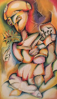 Vogue From Ladder of Giving Suite 2002 Limited Edition Print by Alexandra Nechita - 0 Vogue From Ladder of Giving Suite 2002 Limited Edition Print by Alexandra Nechita - 0
