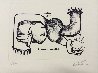 Untitled Etching Limited Edition Print by Alexandra Nechita - 1 Untitled Etching Limited Edition Print by Alexandra Nechita - 1