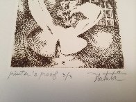 Untitled PP Etching Limited Edition Print by Alexandra Nechita - 5 Untitled PP Etching Limited Edition Print by Alexandra Nechita - 5