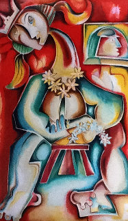 Lady Lei 2004 Limited Edition Print - Alexandra Nechita Lady Lei 2004 Limited Edition Print - Alexandra Nechita