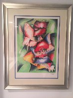 Hearts to Love, Wings to Fly 1998 Limited Edition Print by Alexandra Nechita - 1 Hearts to Love, Wings to Fly 1998 Limited Edition Print by Alexandra Nechita - 1