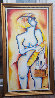 Human Happenings 52x28 Original Painting by Alexandra Nechita - 3 Human Happenings 52x28 Original Painting by Alexandra Nechita - 3